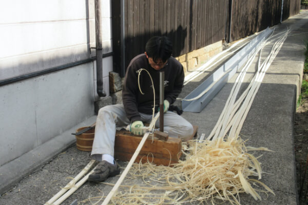 Reifen aus Bambus herstellen 